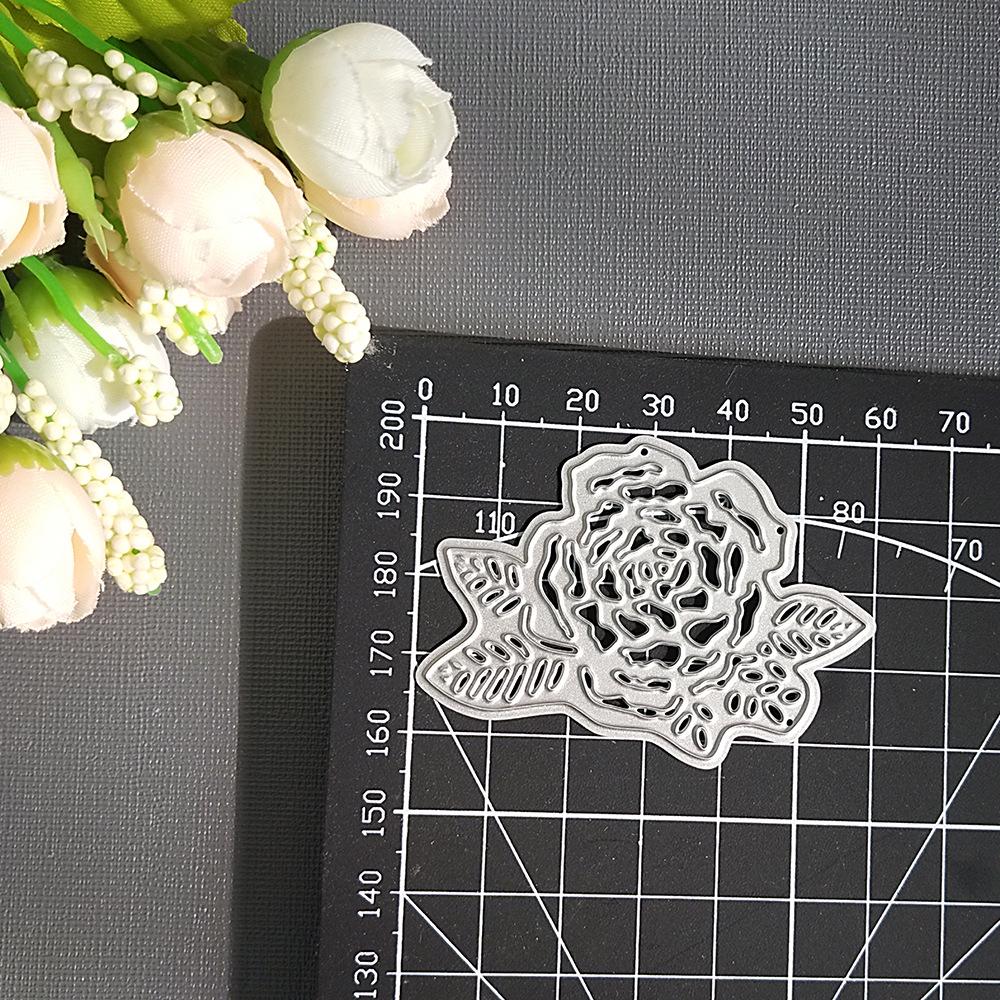 2pc Miexd Flower/Plant Embossing Cutting Die DIY Carbon Steel Die Cutting Die