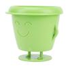 Gesicht Pflanzentöpfe Kunststoff Stehend Sukkulententopf Niedlicher Multifunktionaler Blumentopf mit Abzugsloch