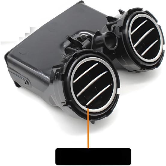 Compatible For Front Central Left Right Rear Air Conditioning AC Vent Outlet Assembly Compatible For Benz C Class W205 GLC W253(Model B Rear 1PC)