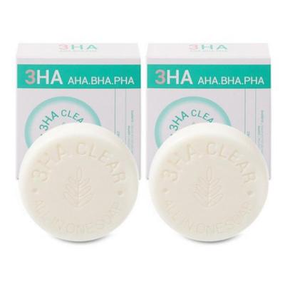 All-in-One Cleansing Bar: Exfoliation, Face & Body, and Waste Removal All In One! 2(Two) Low-Irritation Soaps