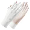 Women UV Sun Protection Gloves Breathable Touchscreen Sunblock Gloves Non Slip Ice Silk Cycling Gloves for Cycling Driving