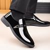 Business Casual Shoes for Men, Spring and Summer Breathable Flat Shoes, Banquet Gowns, Formal Wear, Leather Shoes for Men