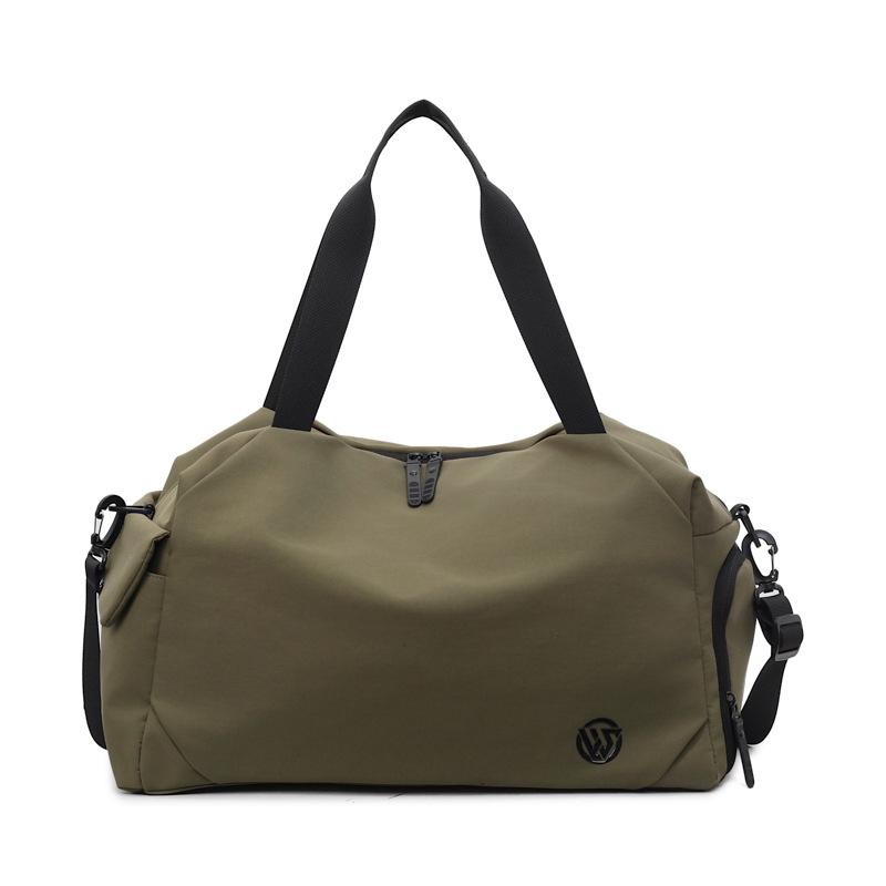 

Dry and Wet Separation Outdoor Sports Fitness Bag Large Capacity Versatile Leisure Travel Bag Portable Shoulder Travel Bag зелений