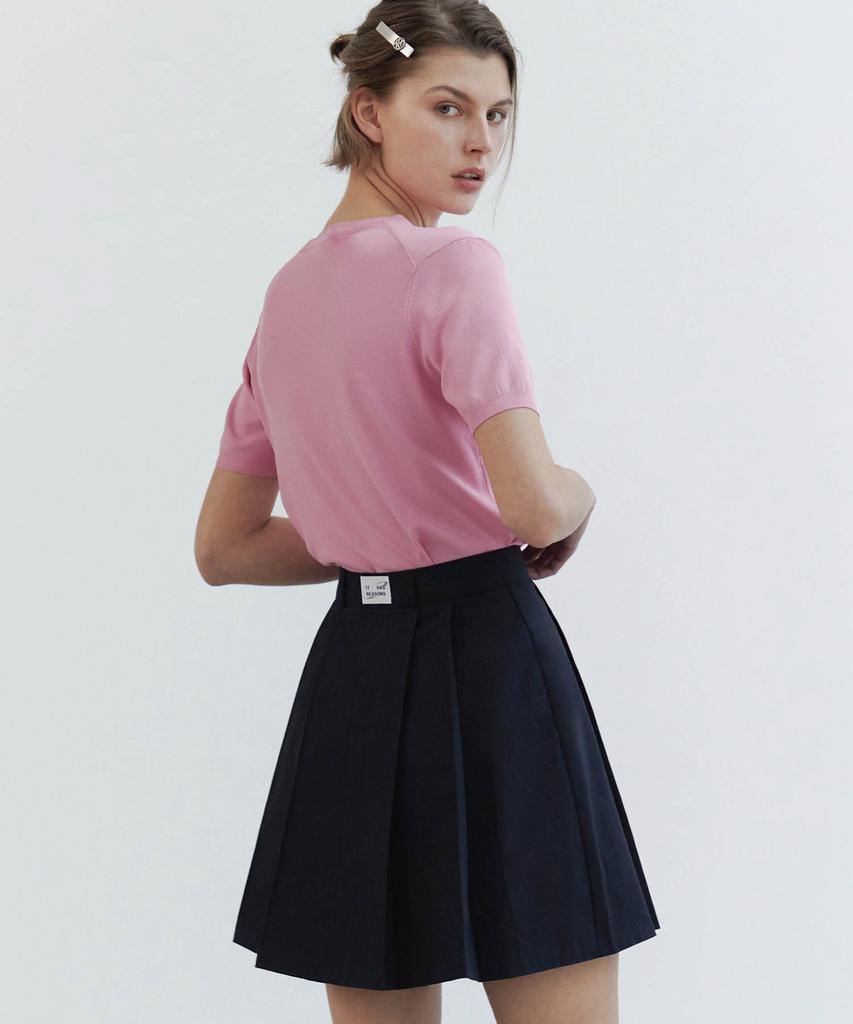 Ihr Shorts Pleated Skirt / Navy