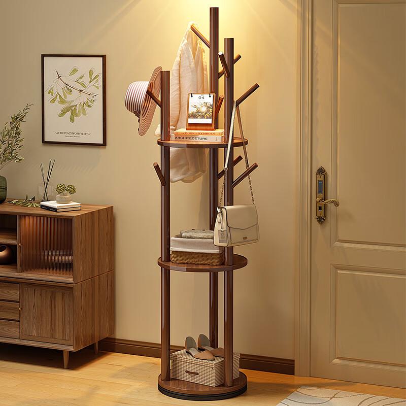 MTAM Wooden Floor Coat Rack