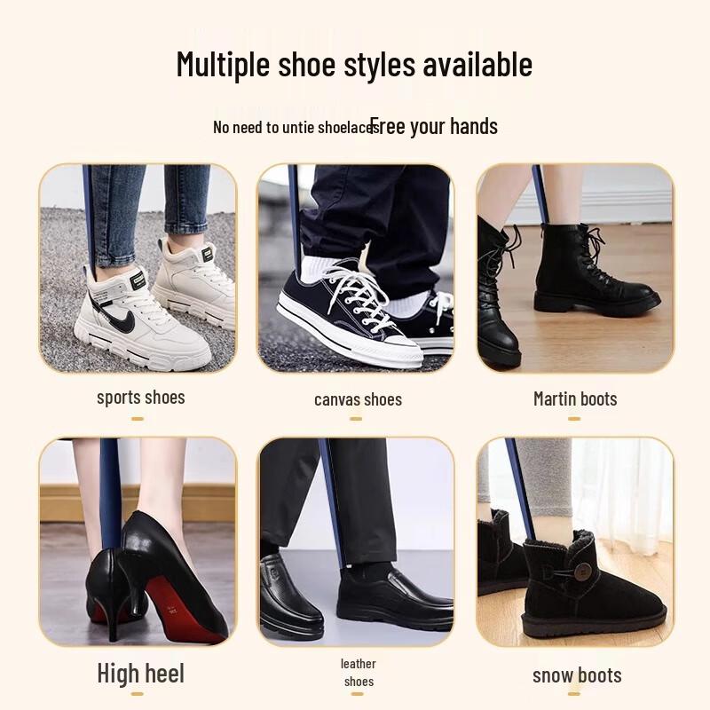 Magnetic Long-Handled Shoehorn