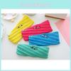 Adorable Canvas Zipper Pencil Case For Kids Cute Creative Korean Style Stationery Bag