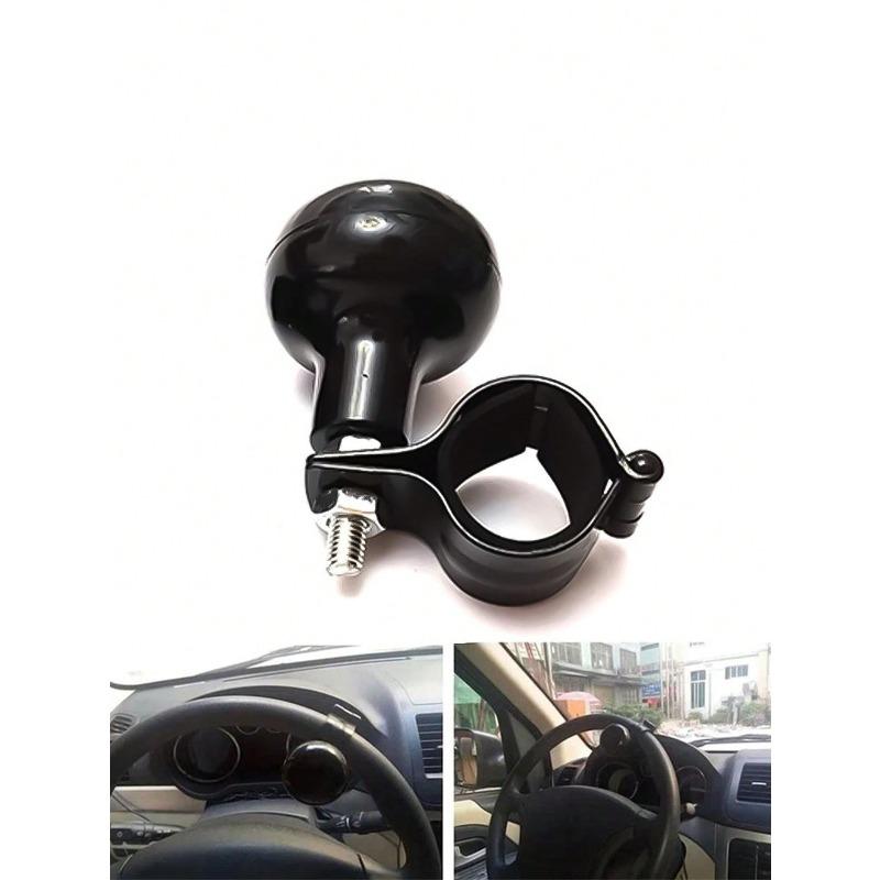 1pc Universal Truck Heavy Car Duty Anti Slip Steering Wheel Cover Spinner Knob Handle Booster Grip Protective Auxiliary Ball