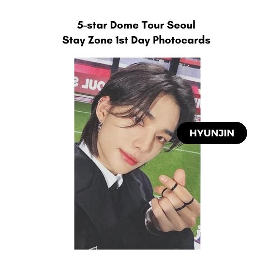 

Специальные фотокарточки тура Stray Kids 5-STAR Dome Tour 2023 в Сеуле