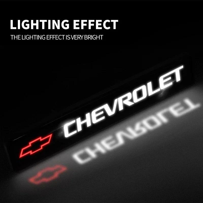 LED logo na přední mřížku auta, modifikované světlo pro Chevrolet Equinox Silverado Trailblazer Bolt Cruze Captiva Spark Tahoe Z71 Aveo SS