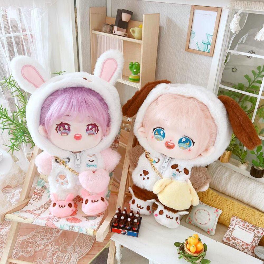 Doll Clothing Idol Doll Outfit Clothes Fur Animal 20cm Doll Clothes  Doll Accessories