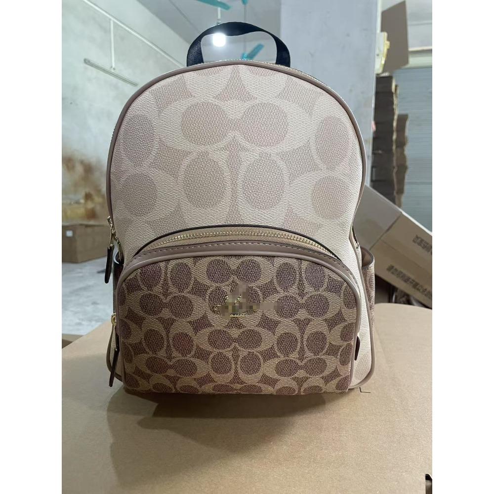 Nová kolekce Evropská a Americká Móda Retro Univerzální Batoh s Dvojitým Zipem Batoh s Velkou Kapacitou