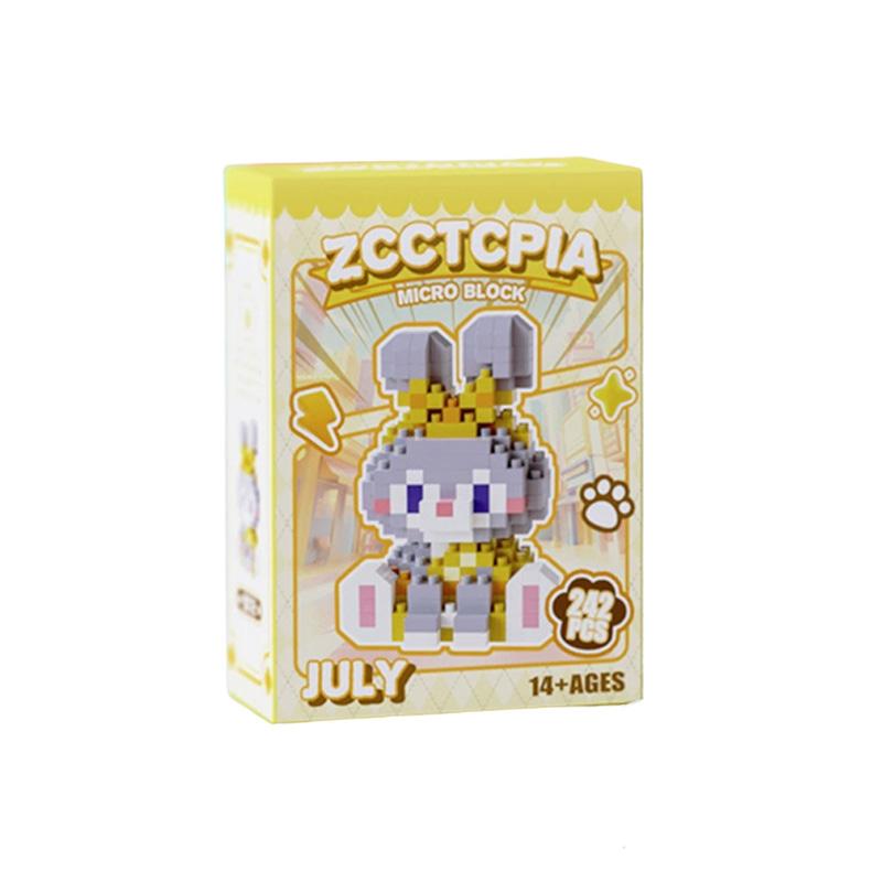 

Zootopia2 Micro Building Blocks Judy Nick Figure Zootropolis Blocks Cartoon Character Model Toys For Kids Birthday Gifts