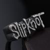 Pánsky prsteň SLIPKNOT z titánovej ocele Punk Biker Gotický šperk Módny doplnok