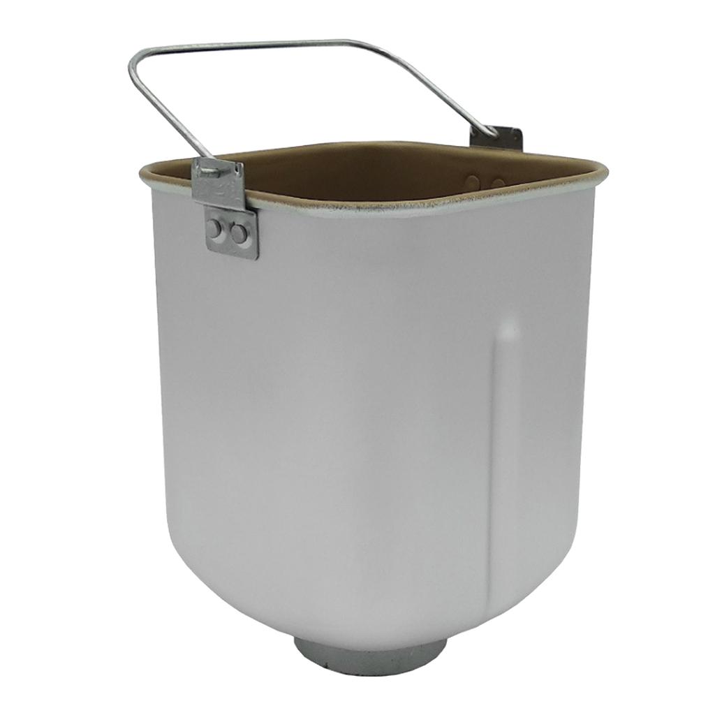 Bread Machine Mixing Bread Bucket Anti Stick Coated Aluminum Alloy Bread Machine Inner Tank for Replacement