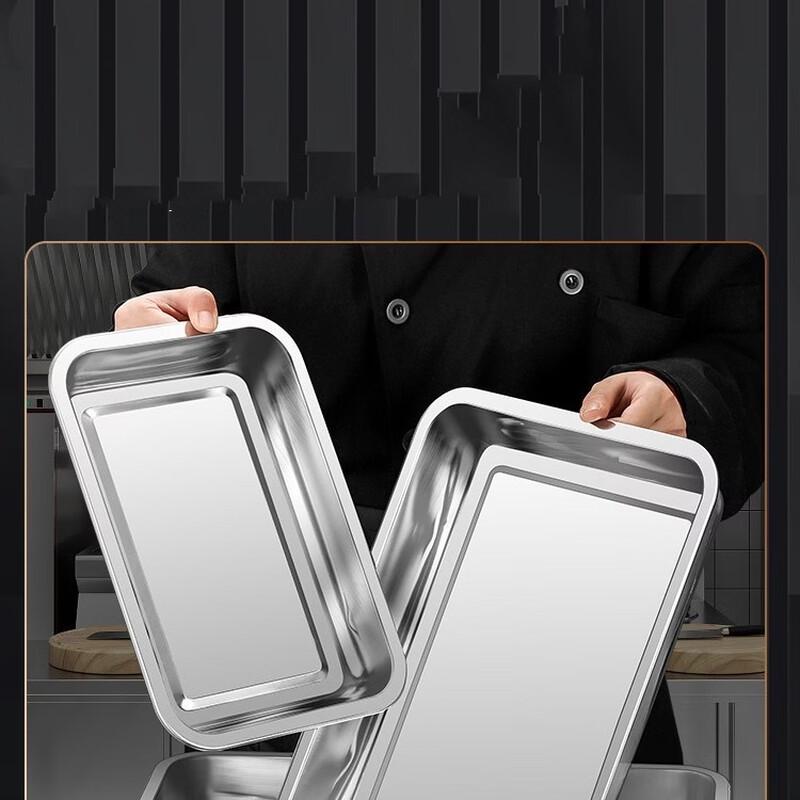 Wutuo rechteckiges perforiertes Tablett aus 304 Edelstahl