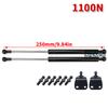 2Pcs Gas Strut Bars Gas Spring Support Boot Bonnet 1100N 300/350/400/450/500/600mm Car Caravans Doors Windows Hatches Boat Bus