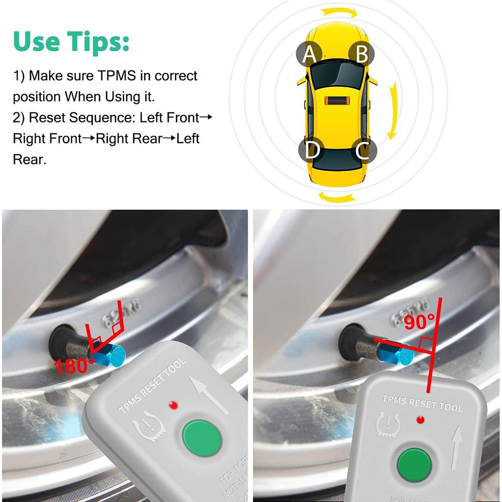 TPMS Sensor Programming Reset Tool For Ford Lincoln Tire Pressure Mointor System