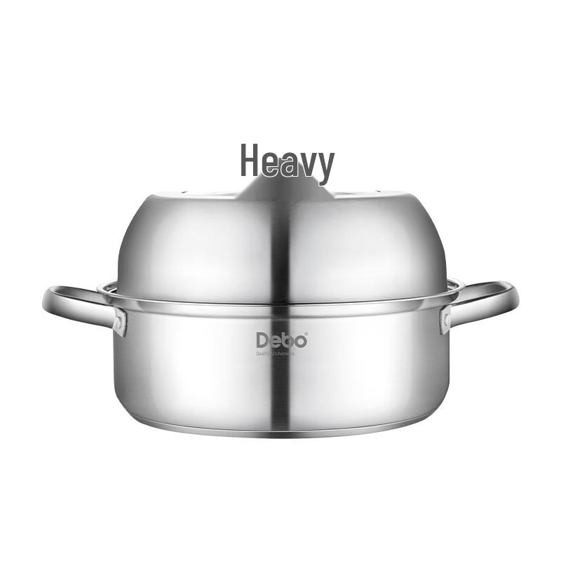 Debo 316 Stainless Steel 2-Layer Steamer Pot, 28cm