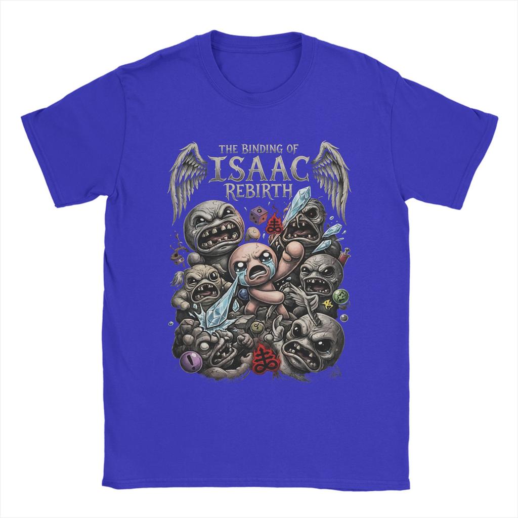 The Binding of Isaac Pixel Cotton T Shirt For Unisex Summer Vintage T Shirts Crewneck Hippie Tees Big Size Hot Sale Clothing