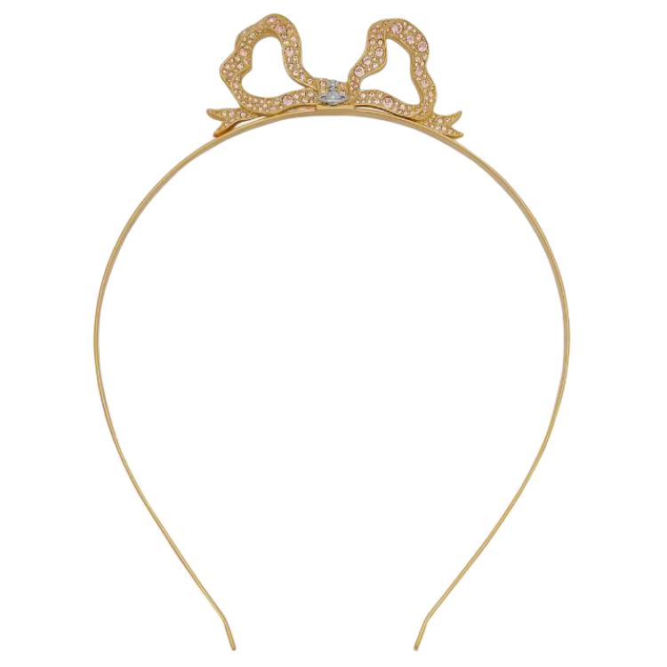 

Vivienne Westwood 24 New Bow Alice AW24 New Butterfly Knot Saturn Logo Headband Women headband Brass Gold 8050889940180 F,Gold