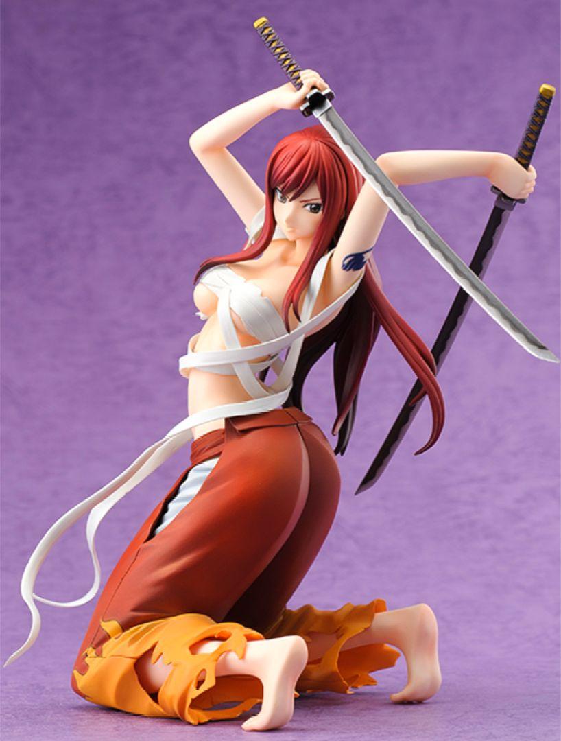 

[Б/У] FAIRY TAIL Эрза Скарлетт Версия Хакама. Полностью собранная фигурка масштаба 1/8