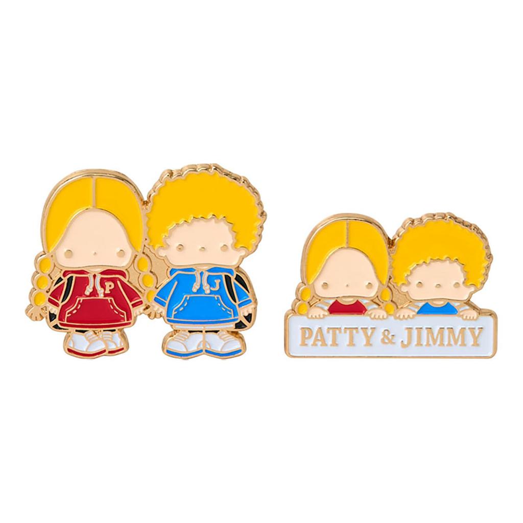 Sanrio Pin Set Patty Ages 15 and 220370 (Two Lookbooks) & Jimmy, Up,