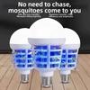 Energy Saving LED Mosquito Killer Bulb Pug-in Insect Trap Light  for Home Bedroom Garden Patio