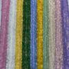 3D Three-Dimensional Sequined Petal Accessories Embroidery White Mesh Mesh Cloth Background Decoration Fashion Stage Clothing Fabric