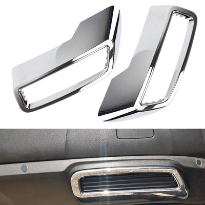 Rear Exhaust Muffler End Pipe Cover ABS for Peugeot 3008 5008 2017 - 2020 1 Pair Exhaust Pipe Tail Cover Car Styling