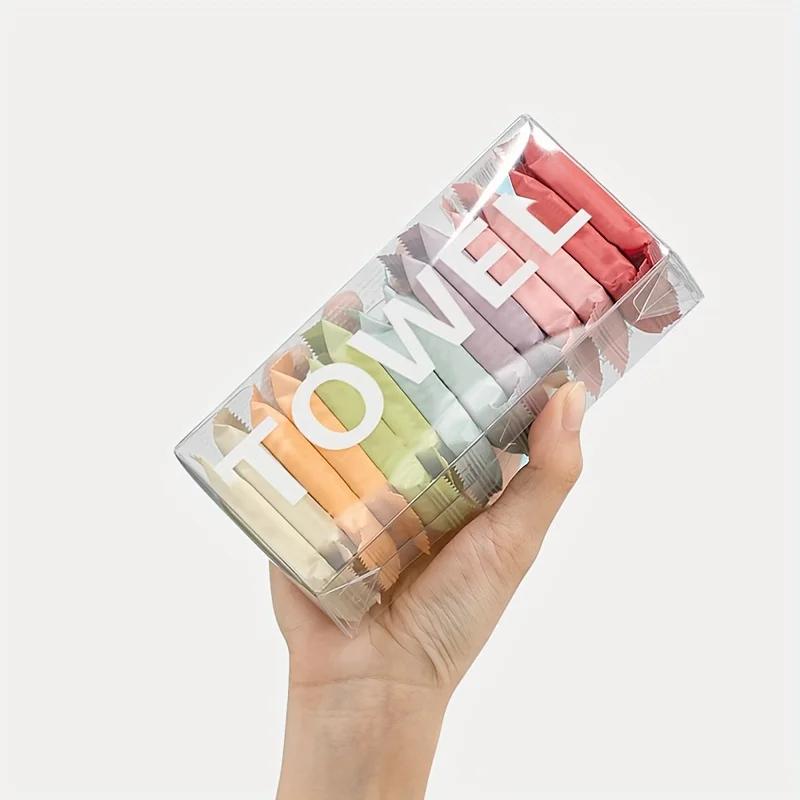 

14PCS Compressed Towel, Outdoor Travel Disposable Face Towel, Quick Drying Towel Pure Cotton Non-Woven Fabric Wipes Makeup Towel