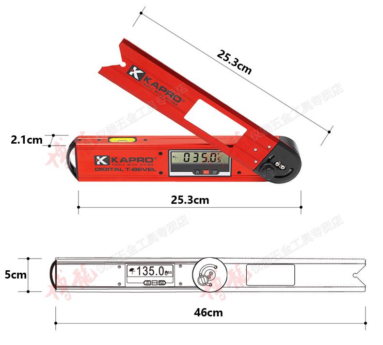 KAPRO 992 High Precision Digital Protractor and Spirit Level