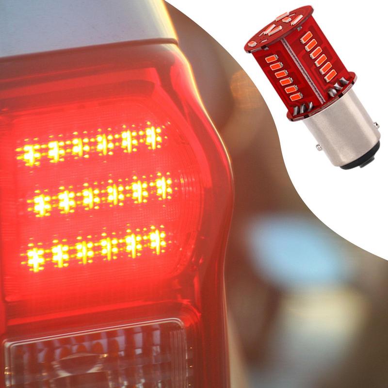 Motorcycle Brake Light Bulb Trailer Rear LED Trailer Lights With High-Brightness Bulb Brake Stop Strobe Light Bulb For
