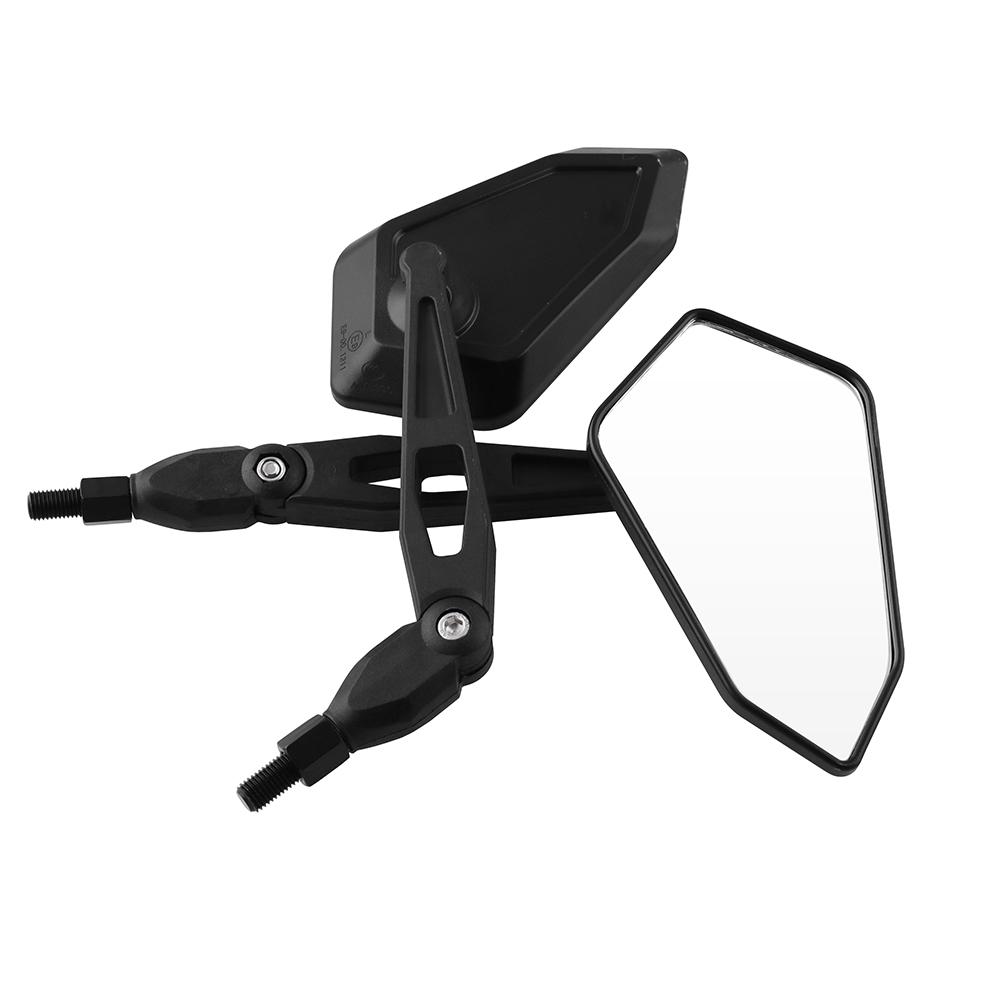

Мотоциклетное зеркало заднего вида в форме ромба на 360°, зеркала заднего вида для мотоцикла, скутера, электромобиля, задняя часть для kawasaki z900