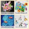 Wholesale Colorful Chenille Stems Pipe Cleaners Plush Tinsel Stem Wired Sticks Twist Stick Hair Strip DIY Craft Educational Toys