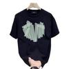 Trendy Brand Short-Sleeved Pure Cotton Men'S Printed T-Shirt Trendy Men'S And Women'S Versatile Round Neck T-Shirt Men'S