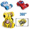 Four-Wheel Double-Sided Drive Inertial Toy Car Stunt Collision Rotate Twisting Off-Road Vehicle Kids Toys Model Cars For Gift