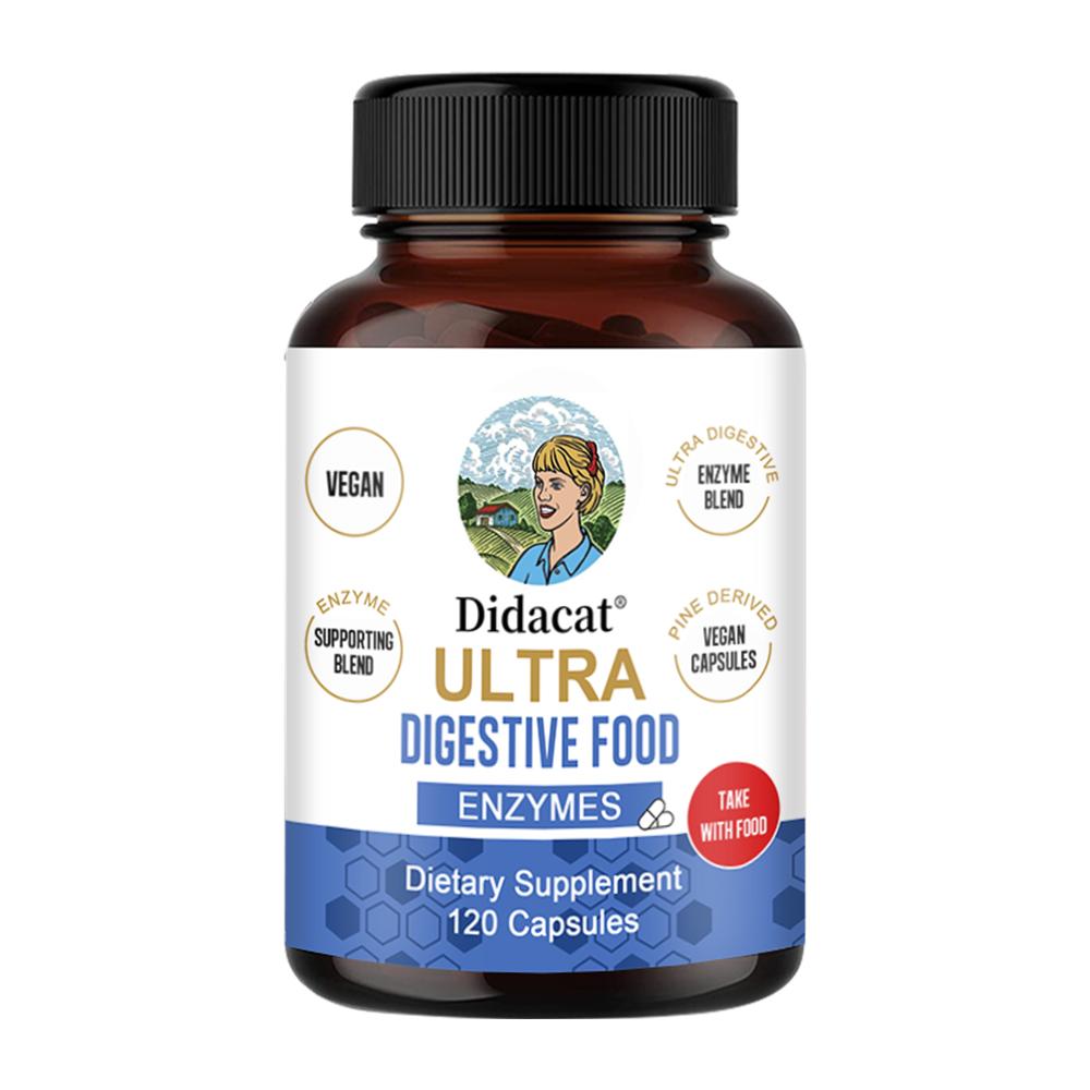 

Enzyme Blend Dietary Supplement, With Vitamin B6, Vitamin B12, Calcium, 120 Capsules 120 Capsules