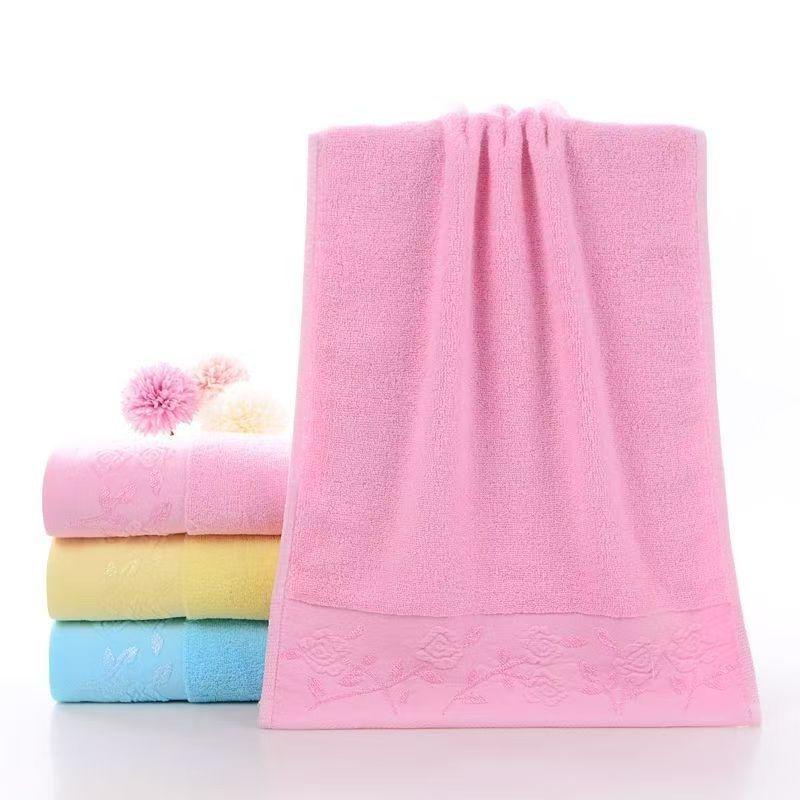Jacquard Cotton Face Towel - Soft & Absorbent for Daily Use