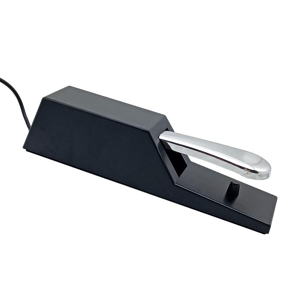 Universal Electronic Keyboard Sustain Pedal: Metal Foot Switch for Digital Piano & Synthesizer