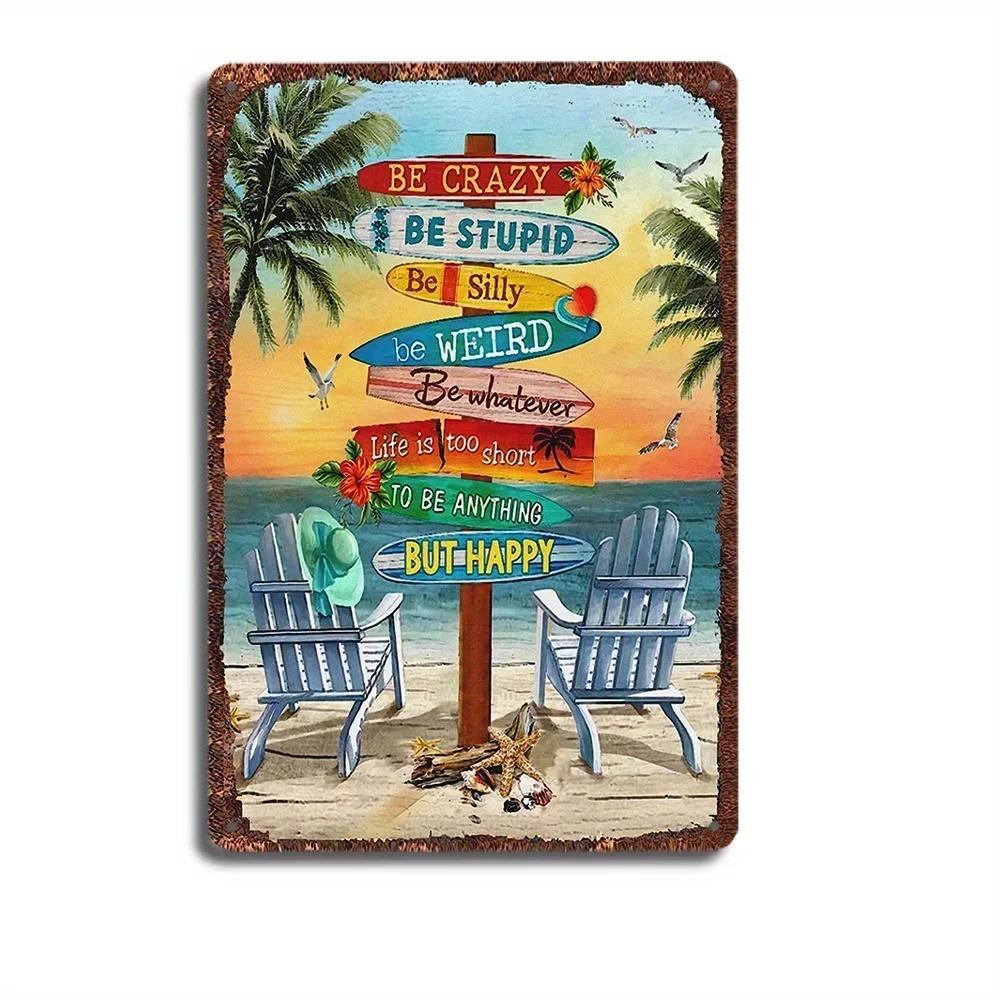 Vintage Pinup Girl Kaffe Metallplåtskylt Charmig Väggkonst För Hem Café Bar Lägenhet & Restauranginredning - Perfekt Helg G