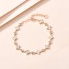 Four-leaf Clover Bracelet Stylish and Exquisite Zircon Jewelry