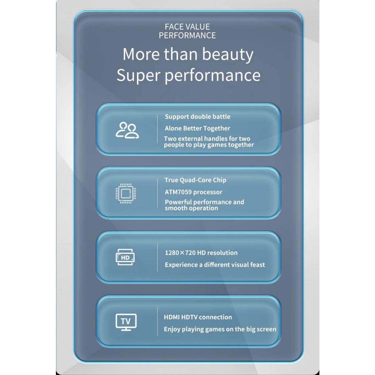 PSP Mech Version Портативная игровая консоль с поддержкой Doubles Battle Handheld Arcade — фото 18