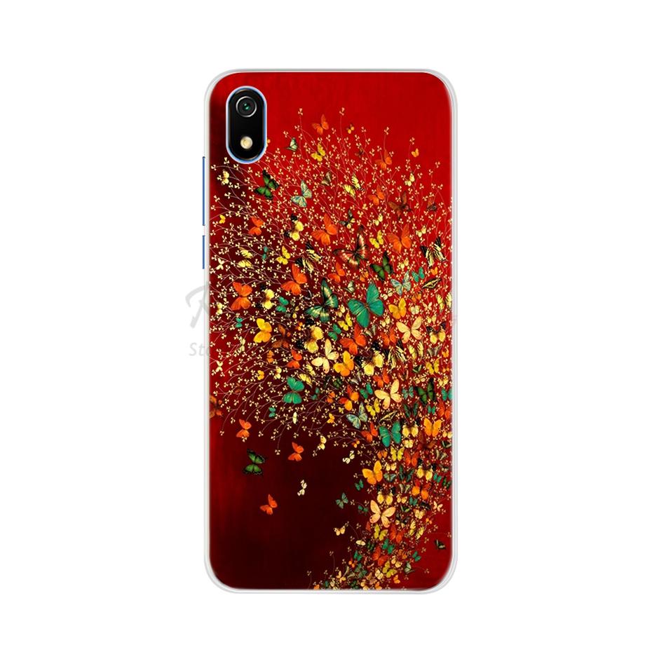 For Xiaomi Redmi 7A Case Silicone soft TPU Phone cases for Xiaomi Redmi 7A Case 5.45'' Back Cover On Redmi 7 A Redmi7A A7 Fundas