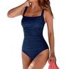 Sexy Plus Size Swimwear Women One Piece Swimsuit Retro Swimming Wear for Bathing Suits
