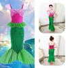 Дитячий костюм косплею русалки, костюм для рольових ігор для дівчаток, костюм для карнавалу, Хелловіну, дня народження, літня сукня принцеси
