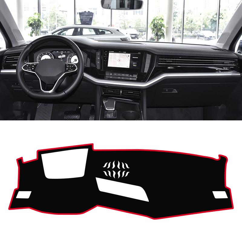 Car Accessories For Volkswagen VW Touareg MK3    2022 2023 2024 Dashboard Cover Avoid Light Pad Anti-UV Carpets