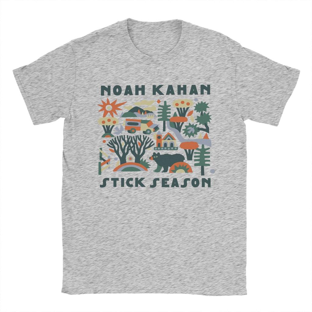 NNoah Kahan Stick Season Unisexs T Shirt  Novelty Tee Shirt Short Sleeve O Neck TShirt Pure Cotton Big Size Clothes