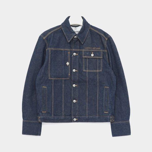 Vivienne WeStwood Men S Jacket Orb Denim 25SS 2801000i W0163 K420