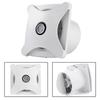 1pc 15W Ceiling Ventilation Fan With Light Bathroom Exhaust Fan Air Vent Exhaust Bath Toilet Extractor Fan For Bathroom Kitchen